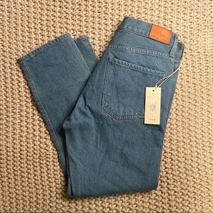 NWT Citizens of Humanity Free Crop High Rise Slim Fit jeans light wash size 27
